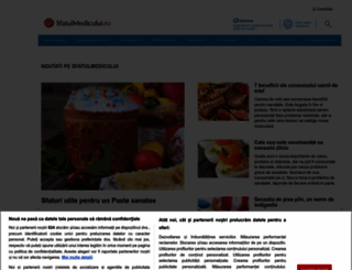 sfatulmedicului.ro screenshot