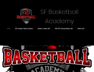 sfbasketballacademy.com screenshot