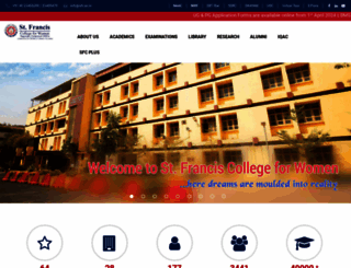 sfc.ac.in screenshot