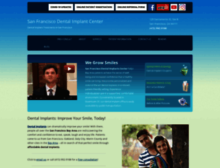 sfdentalimplants.com screenshot