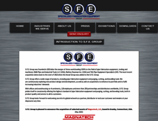 sfe-brands.com screenshot