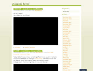sfever.wordpress.com screenshot
