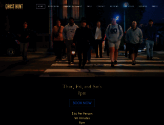 sfghosthunt.com screenshot
