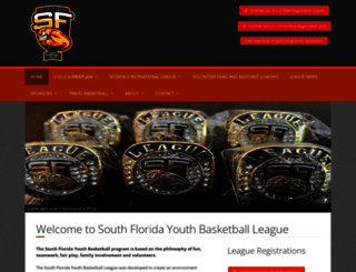 sflbasketball.com screenshot