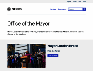 sfmayor.org screenshot