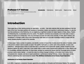 sfmelrose.org.uk screenshot