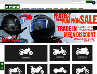 sfmoto.com screenshot