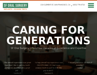sforalsurgery.firmmediainc.com screenshot