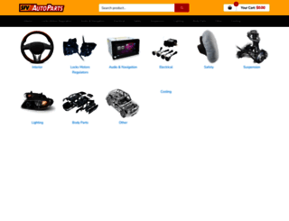 sfvautoparts.com screenshot