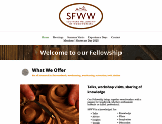 sfww.org.uk screenshot
