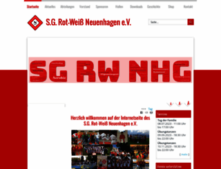 sg-rot-weiss-neuenhagen.de screenshot