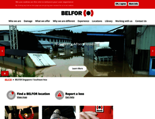 sg.belfor.com screenshot