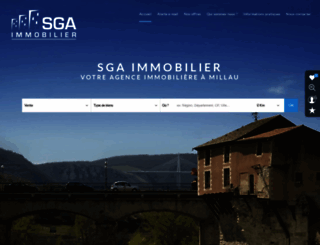 sga-immobilier.com screenshot