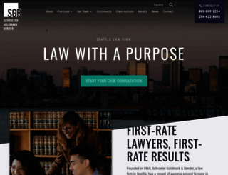 sgb-law.com screenshot
