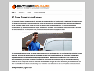 sgbouw.nl screenshot