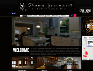 sgcustomcabinets.biz screenshot