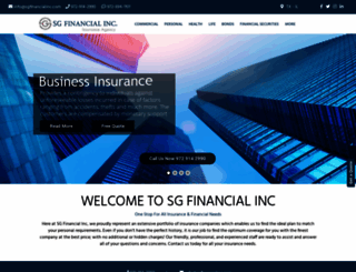 sgfinancialinc.com screenshot