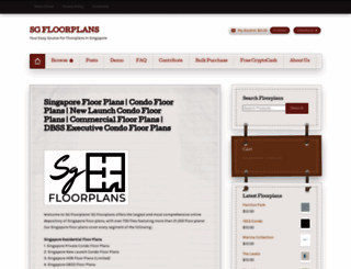 sgfloorplans.com screenshot
