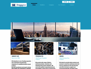 sgindustries.net screenshot