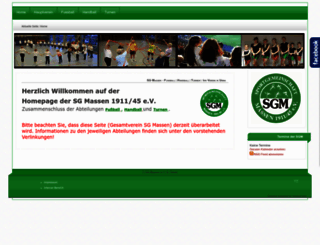 sgmassen.de screenshot