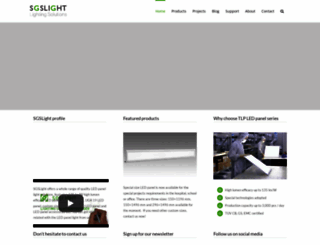 sgslight.com screenshot
