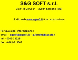 sgsoft.it screenshot