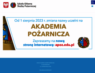 sgsp.edu.pl screenshot