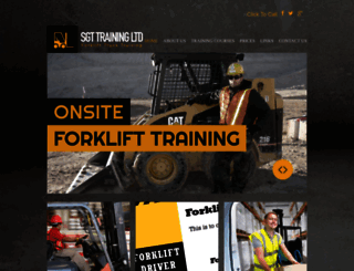 sgt-training.co.uk screenshot