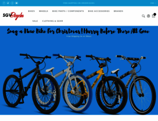 sgvbicycles.com screenshot