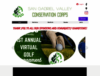sgvcorps.org screenshot
