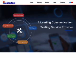 sh-sensortest.com screenshot