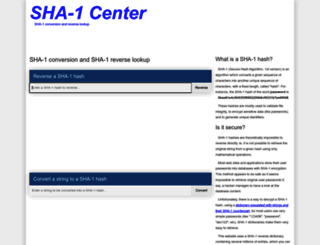 sha1.gromweb.com screenshot