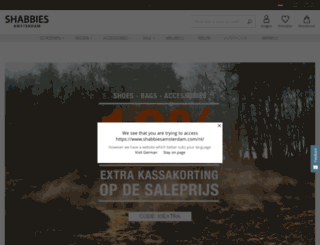 shabbiesamsterdam.com screenshot