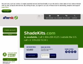 shadekits.com screenshot