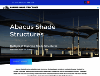 shadestructures.com.au screenshot
