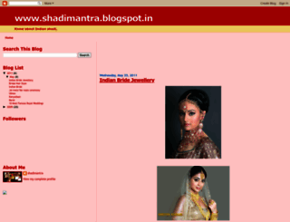 shadimantra.blogspot.in screenshot
