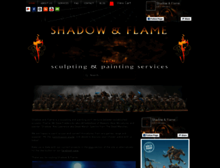 shadowandflame.co.uk screenshot