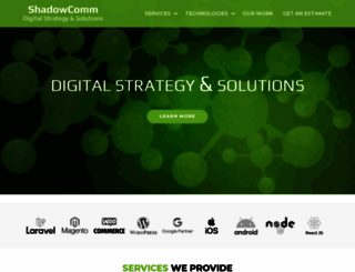 shadowcomm.com screenshot