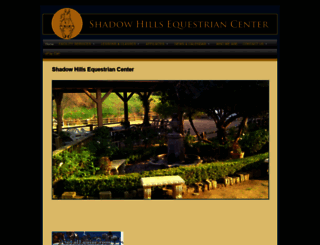 shadowhills-equestriancenter.com screenshot