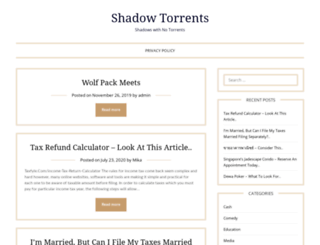 shadowtorrents.com screenshot