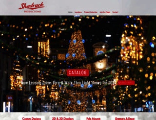 shadrackchristmas.com screenshot