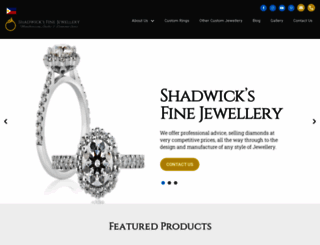shadwicksfinejewellery.com.au screenshot