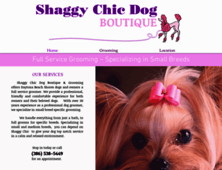 shaggychicdog.com screenshot