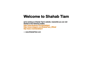 shahabtiam.com screenshot