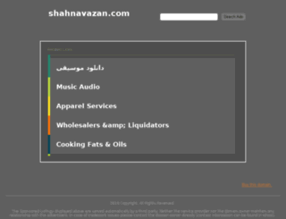 shahnavazan.com screenshot