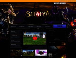shaiya.com.vn screenshot