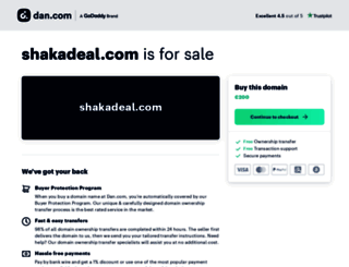 shakadeal.com screenshot