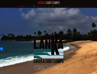 shakasurfcamps.com screenshot