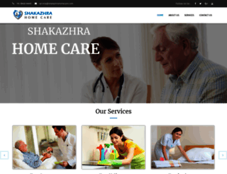 shakazhrahomecare.com screenshot