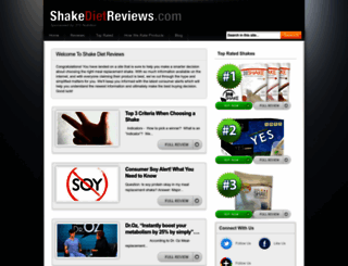 shakedietreviews.com screenshot